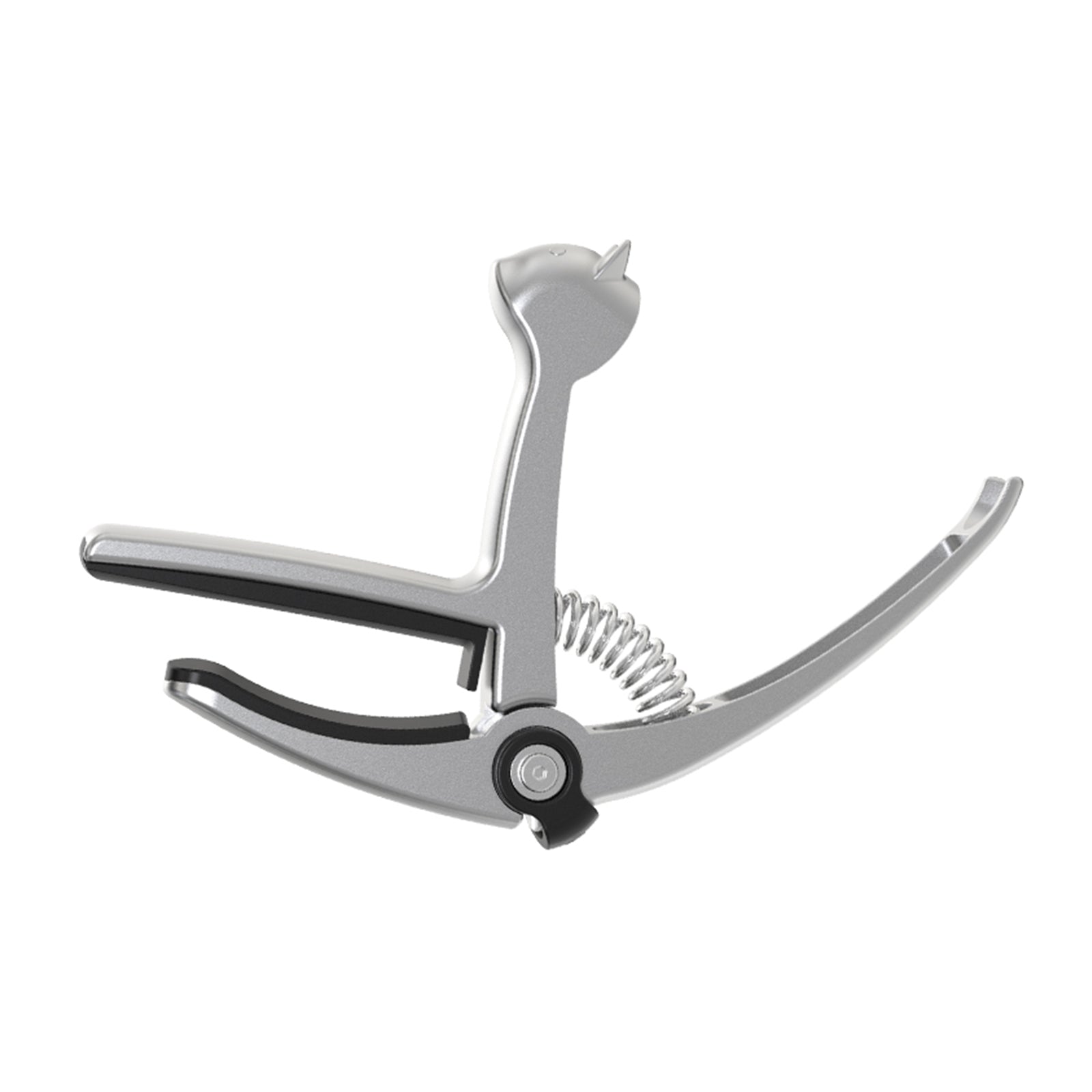 BD-02 5-in-1 Guitar Capo String Cutter Pin Puller Pick Holder Guitar Picks