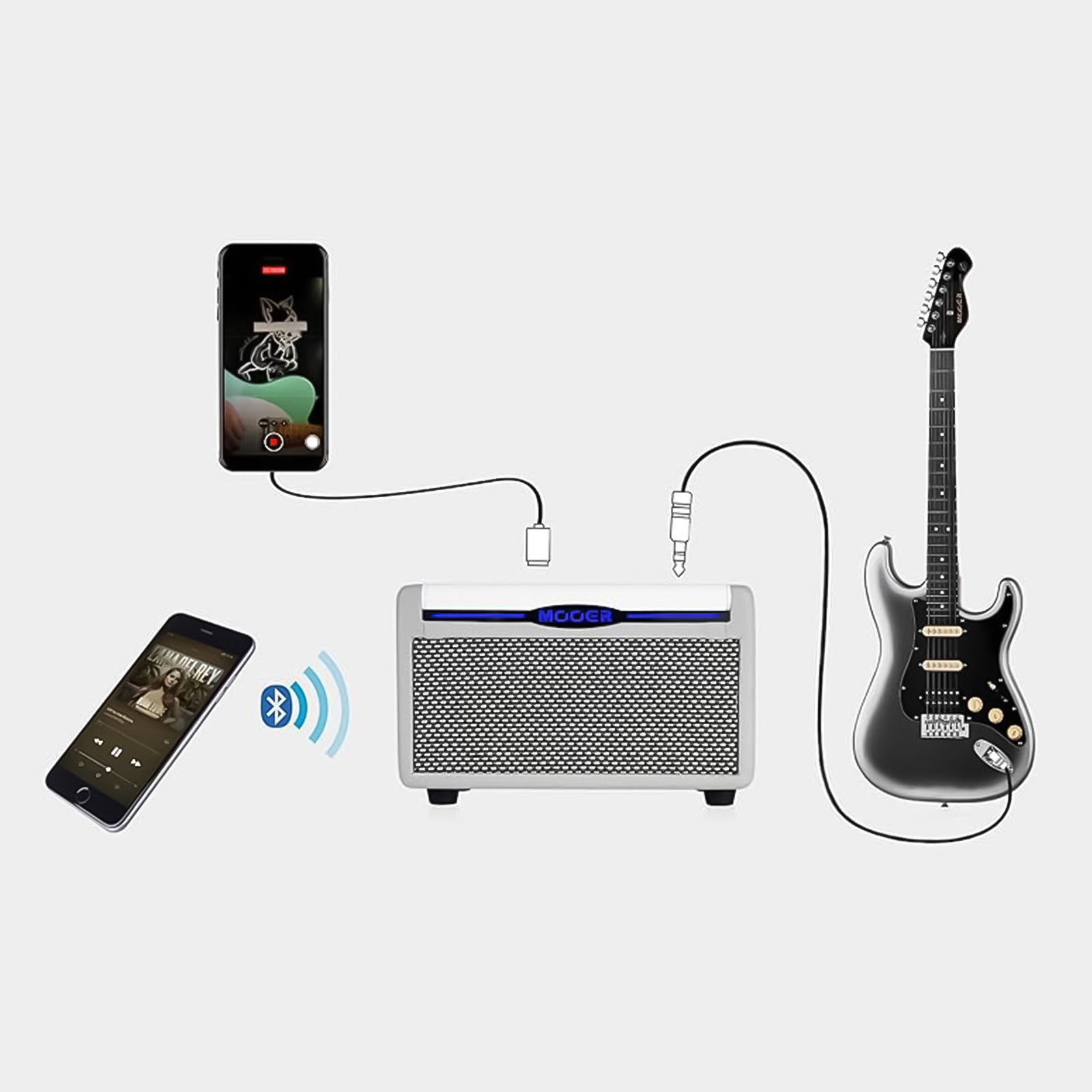 MOOER SD10i 10W Intelligent Guitar Amplifier