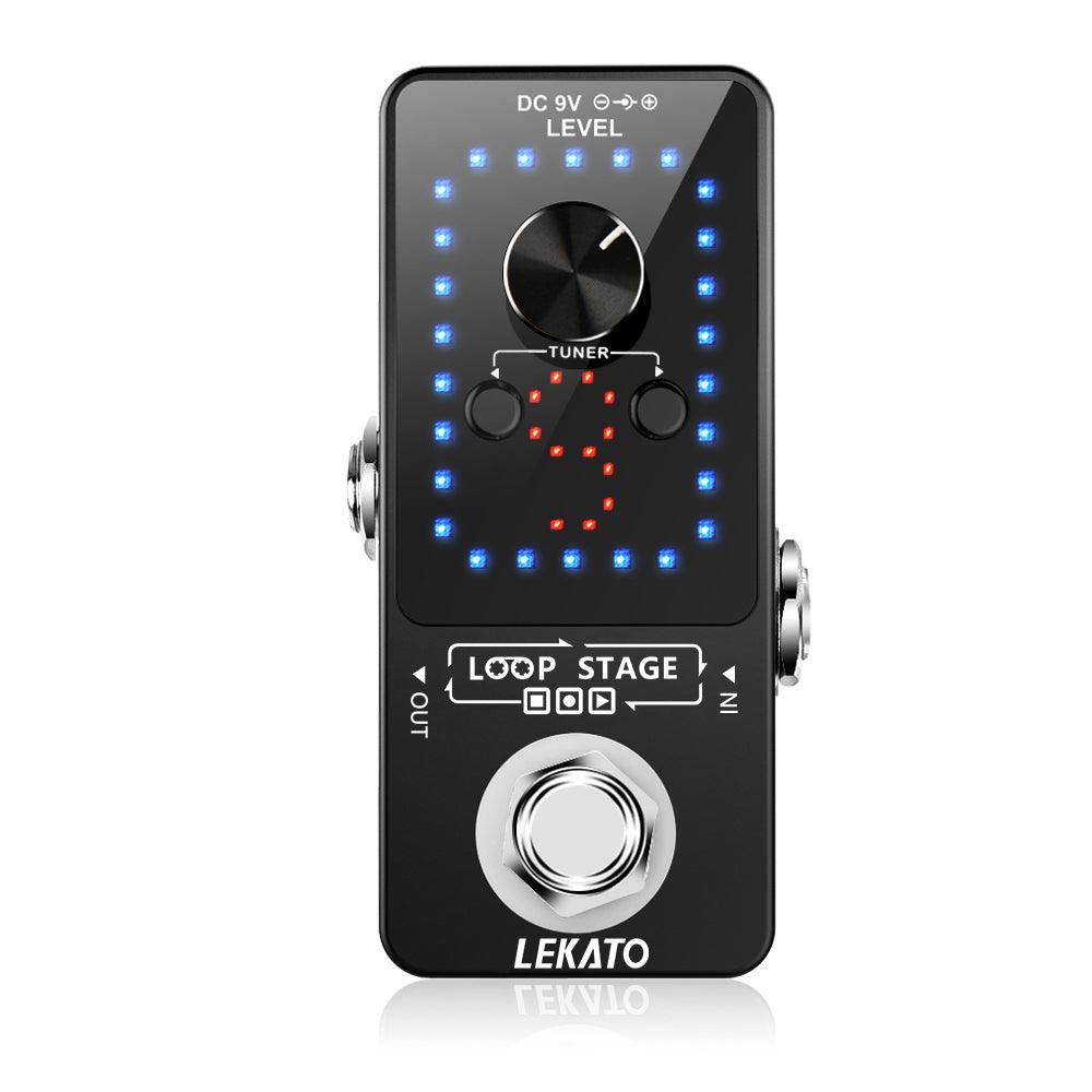 LEKATO Guitar Effect Pedal Looper 9 Loops 40 Mins - LEKATO - Buy Musical Instruments, Pedals, Wireless, Drum, Pro Audio & More
