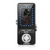 LEKATO Guitar Effect Pedal Looper 9 Loops 40 Mins - LEKATO - Buy Musical Instruments, Pedals, Wireless, Drum, Pro Audio & More
