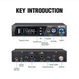 Debra ER-102 Singal Channel UHF In Ear Monitor Wireless System
