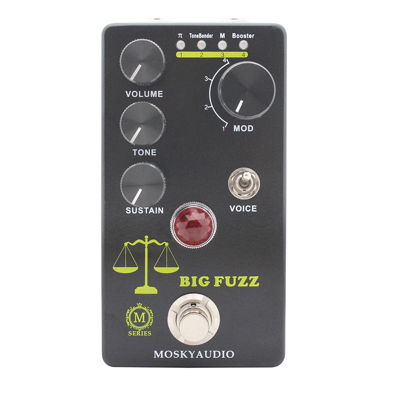 MOSKYAUDIO M-series Guitar Pedal TRANSPARENT DRIVE