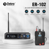 Debra ER-102 Singal Channel UHF In Ear Monitor Wireless System
