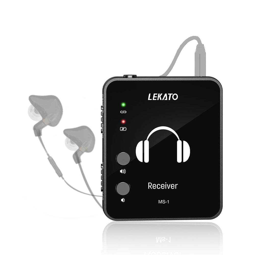 LEKATO MS-1 Wireless in-Ear Monitor System - LEKATO - Buy Musical Instruments, Pedals, Wireless, Drum, Pro Audio & More