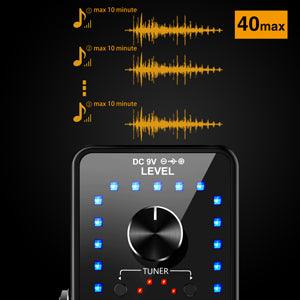 LEKATO Guitar Effect Pedal Looper 9 Loops 40 Mins - LEKATO - Buy Musical Instruments, Pedals, Wireless, Drum, Pro Audio & More