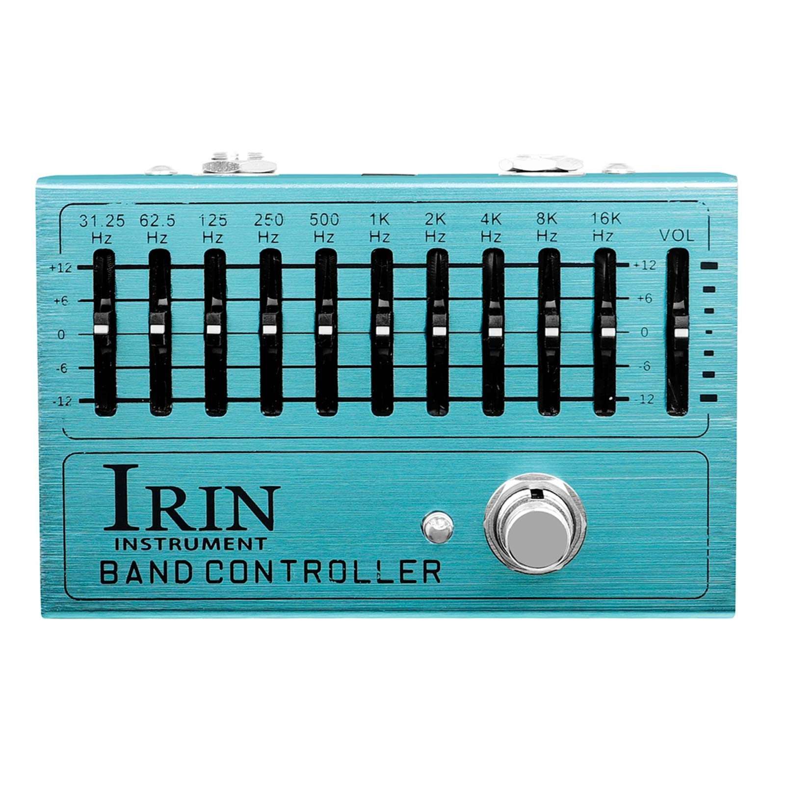 IRIN 10 Band EQ Effects Processor Volume Control Mini Guitar Effect Pedal