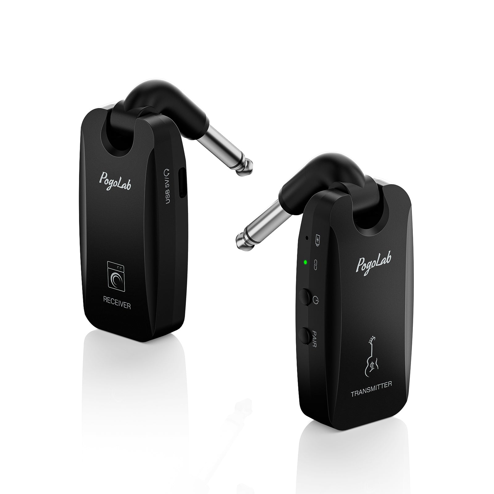 POGOLAB 5.8GHz Wireless Guitar System Transmitter Receiver w/ Storage Bag USB - LEKATO-Best Music Gears And Pro Audio