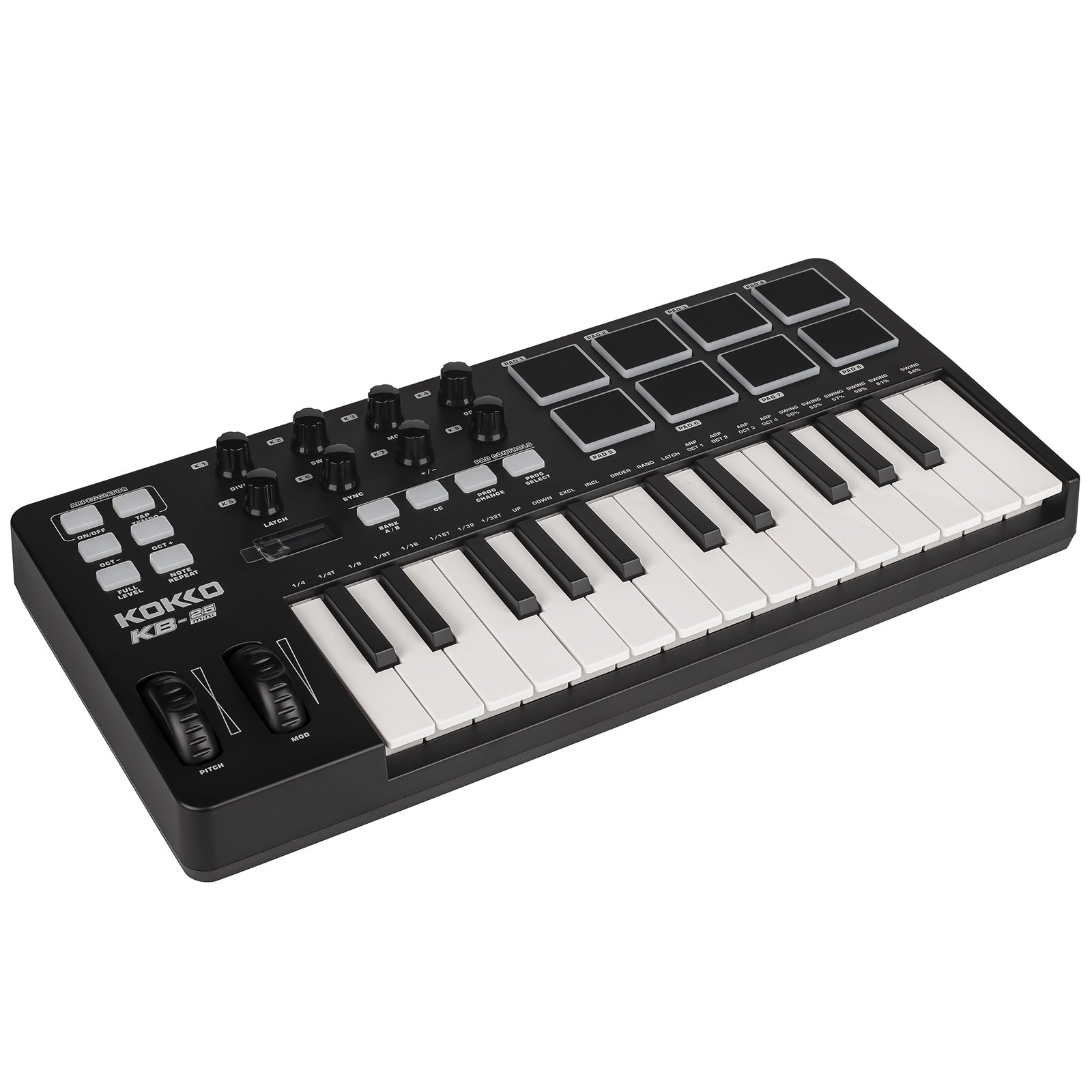 KOKKO KB-25 MIDI-Keyboard-Controller MINI-Mixer