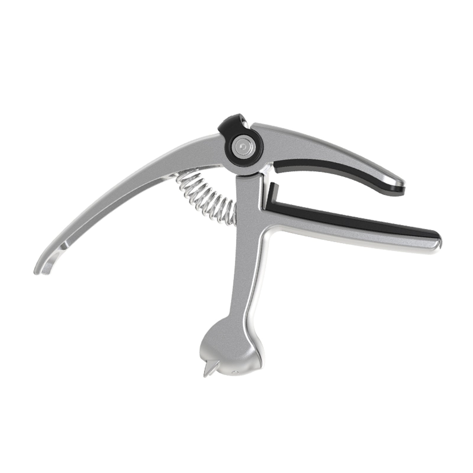 BD-02 5-in-1 Guitar Capo String Cutter Pin Puller Pick Holder Guitar Picks