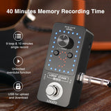 LEKATO Guitar Effect Pedal Looper 9 Loops 40 Mins - LEKATO - Buy Musical Instruments, Pedals, Wireless, Drum, Pro Audio & More