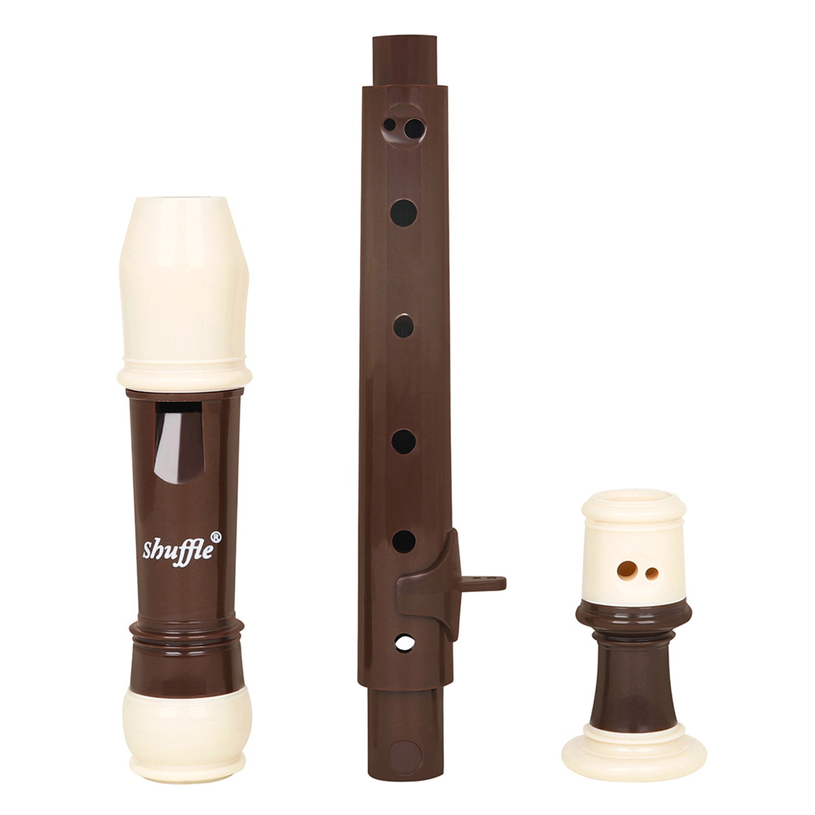 Soprano 8-hole C Key Detachable Baroque Recorder