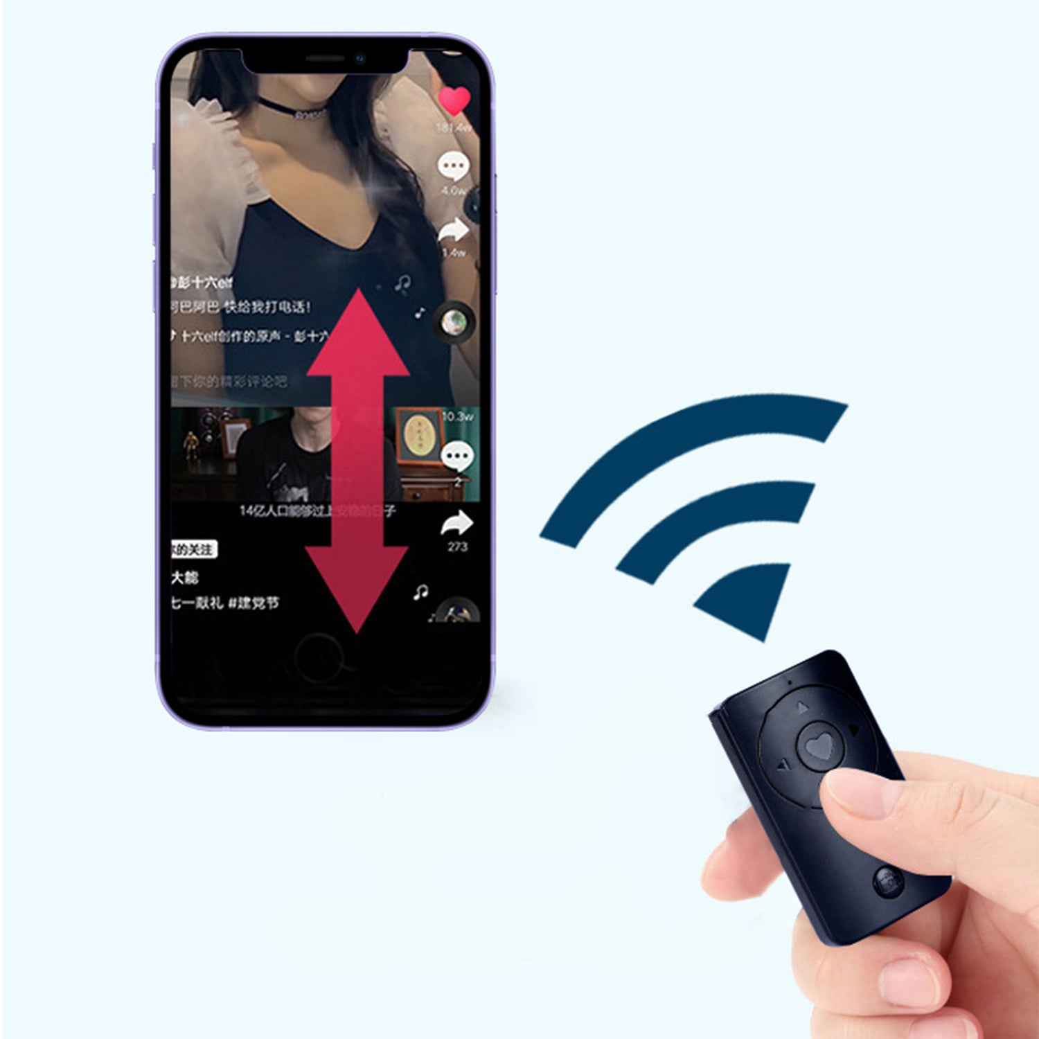 Multifunktionale Bluetooth-Fernbedienung (Nur in Deutschland verfügbar)