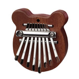 Pogolab 8-Note Wood Mini Kalimba Thumb Piano