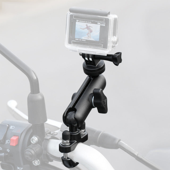 CAMOLO Kamerahalterung Motorrad Lenkerhalterung fürs Fahrrad Rückspiegel Fahrrad (Nur in Deutschland erhältlich)