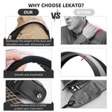 LEKATO LGS-1 3.5 Inch 3D Sponge Guitar Straps