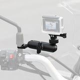 CAMOLO Kamerahalterung Motorrad Lenkerhalterung fürs Fahrrad Rückspiegel Fahrrad (Nur in Deutschland erhältlich)