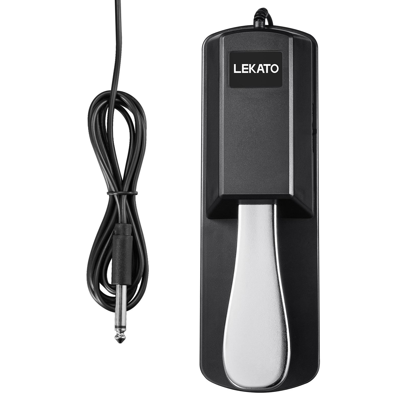 LEKATO DP-10 Sustain Pedal for Keyboards Midi Digital Pianos