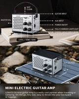 LEKATO S4 Electric Guitar Amp 10W Clean Distortion Gain Control Amp