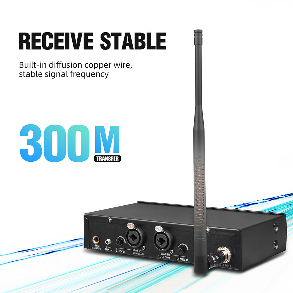 Debra ER-102 Singal Channel UHF In Ear Monitor Wireless System