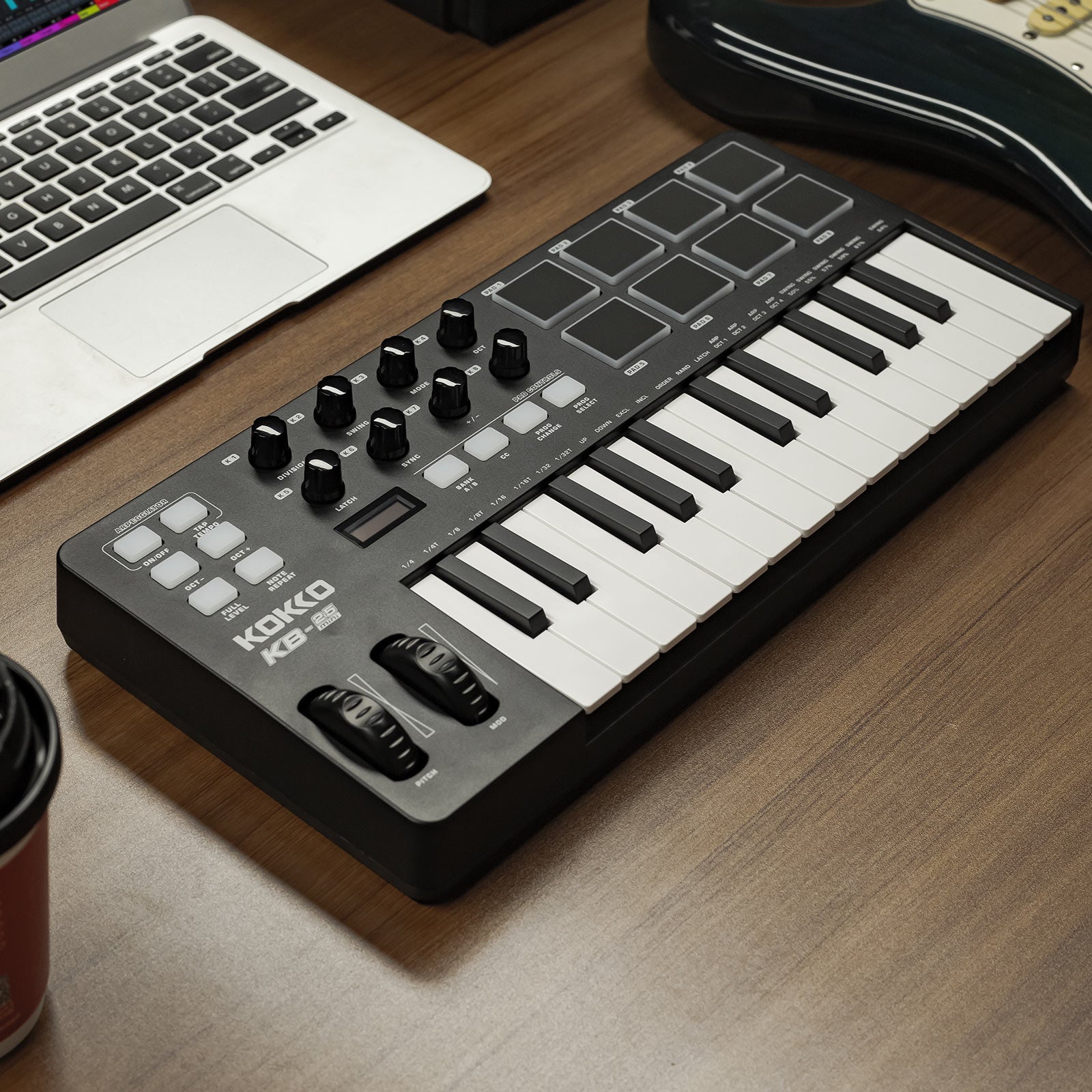 KOKKO KB-25 MIDI-Keyboard-Controller MINI-Mixer
