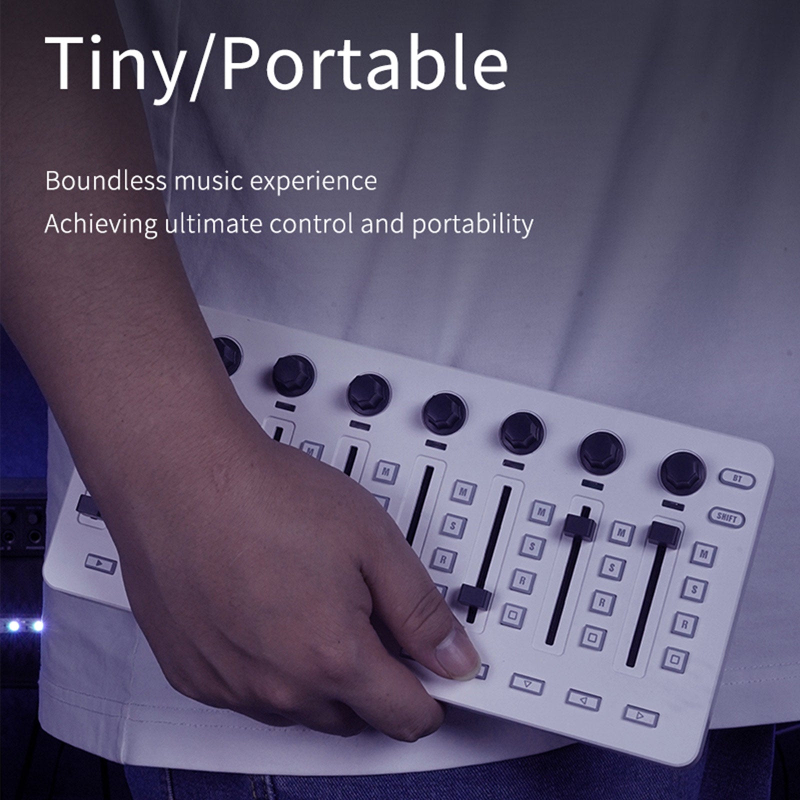 M-VAVE SMC-Mixer Wireless MIDI Controller Mixing Console