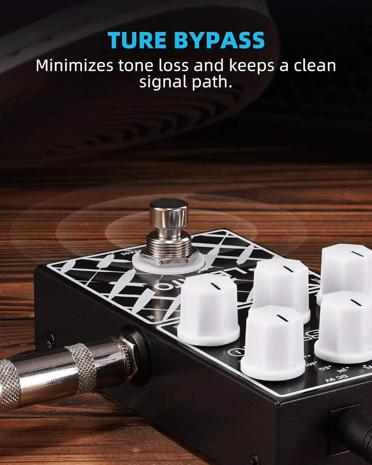 LEKATO EP-01 Amp Simulator Gitarreneffektpedal 