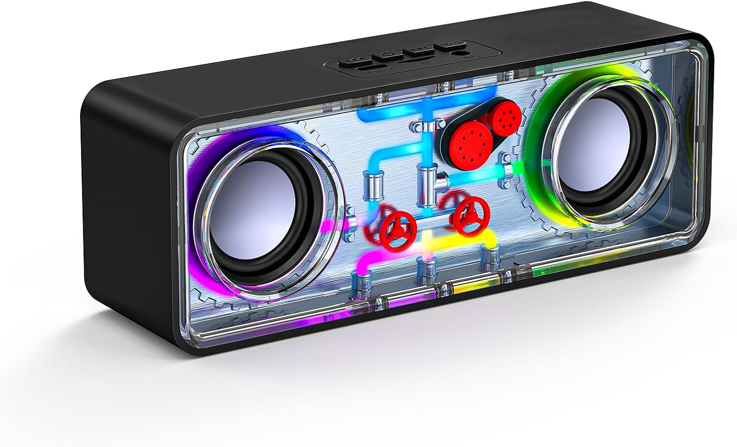 JAMELO A39 Mechanical Style 10W Speakers RGB Lights
