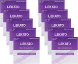 LEKATO ES-10 Electric Guitar Strings Nickel Plated Steel Coated 5/10 Set of 6 Hex Steel String(10-46)