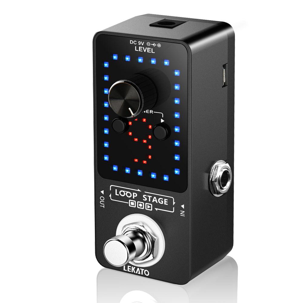 LEKATO Guitar Effect Pedal Looper 9 Loops 40 Mins - LEKATO - Buy Musical Instruments, Pedals, Wireless, Drum, Pro Audio & More