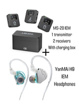LEKATO MS-20 In Ear Monitor w/Charge Case 2.4G Stereo Wireless System
