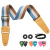 LEKATO LGS-9 Adjustable 2.5" Wide Guitar Patterned Straps - LEKATO - Buy Musical Instruments, Pedals, Wireless, Drum, Pro Audio & More