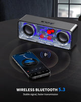 JAMELO A39 Mechanical Style 10W Speakers RGB Lights