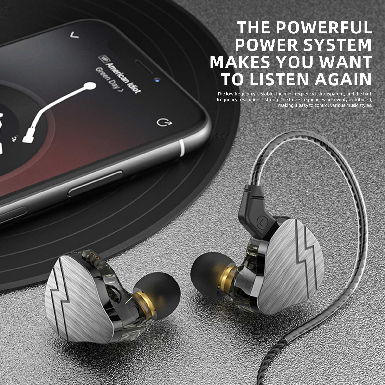 YanMAi H9 Hybrid In-Ear-Monitor Hybrid-Treiber IEM-Kopfhörer