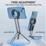 CAMOLO MG-06 Double Foldable Magnetic Pocket Tripod Magsafe Holder