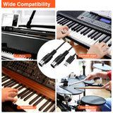 LEKATO LUM MIDI Cable To Type-C with Input & Output