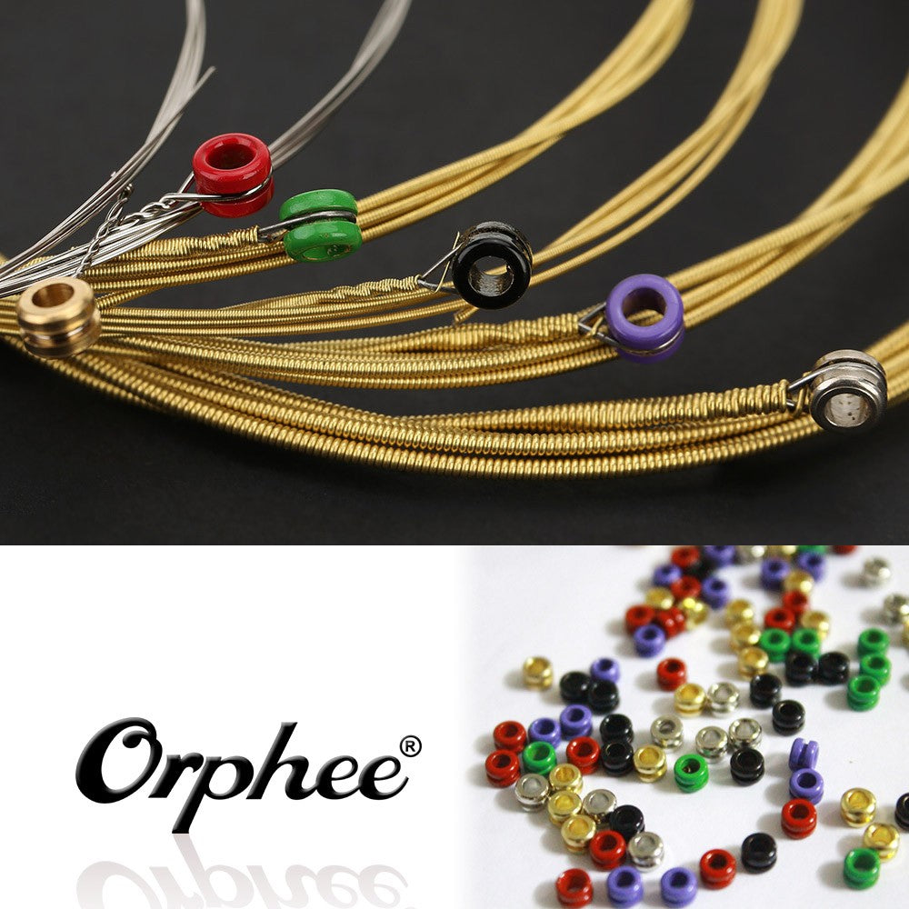 10er-Pack Orphee TX640 (12-53) Akustikgitarrensaiten, leicht
