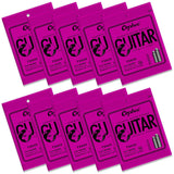 Orphee TX640 Guitar Strings 6 Strings Set Acoustic Guitar Strings Light 12-53 10 Pack