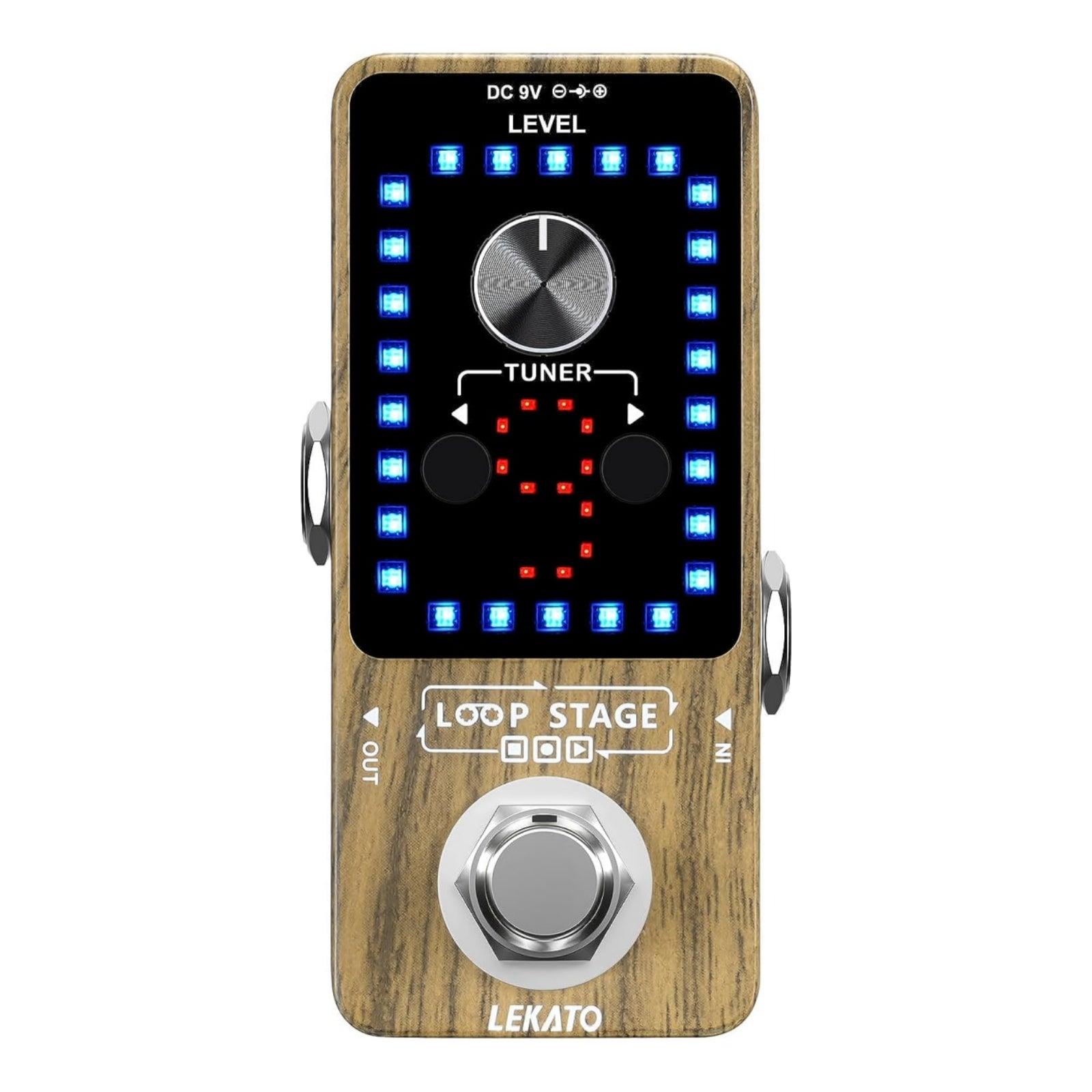 LEKATO Guitar Effect Pedal Looper 9 Loops 40 Mins - LEKATO - Buy Musical Instruments, Pedals, Wireless, Drum, Pro Audio & More
