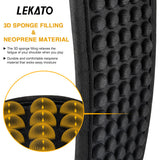 LEKATO LGS-1 3.5 Inch 3D Sponge Guitar Straps