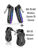 LEKATO WS-70 UHF Wireless System 70 Channel