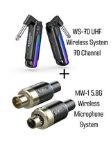 LEKATO WS-70 UHF Wireless System 70 Channel