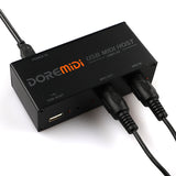 CAMOLA USB-MIDI-Hostbox, Hochgeschwindigkeits-USB-zu-MIDI-Konverter, MIDI-Schnittstelle (UMH-21)