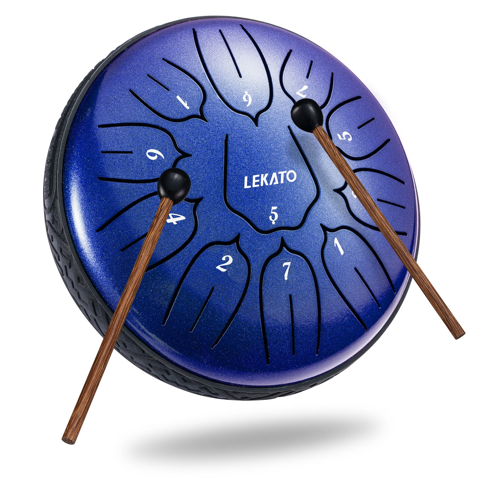 LEKATO 6" Tongue Drum 11 Notes D Tune Percussion Zen Meditation Yoga Gift - LEKATO - Buy Musical Instruments, Pedals, Wireless, Drum, Pro Audio & More