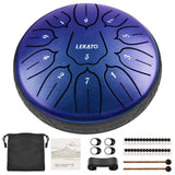 LEKATO 6" Tongue Drum 11 Notes D Tune Percussion Zen Meditation Yoga Gift - LEKATO - Buy Musical Instruments, Pedals, Wireless, Drum, Pro Audio & More