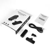 2.4g Mobile Phone Wireless Lavalier Microphone Protable Small and Versatil RX / TX Transmitter