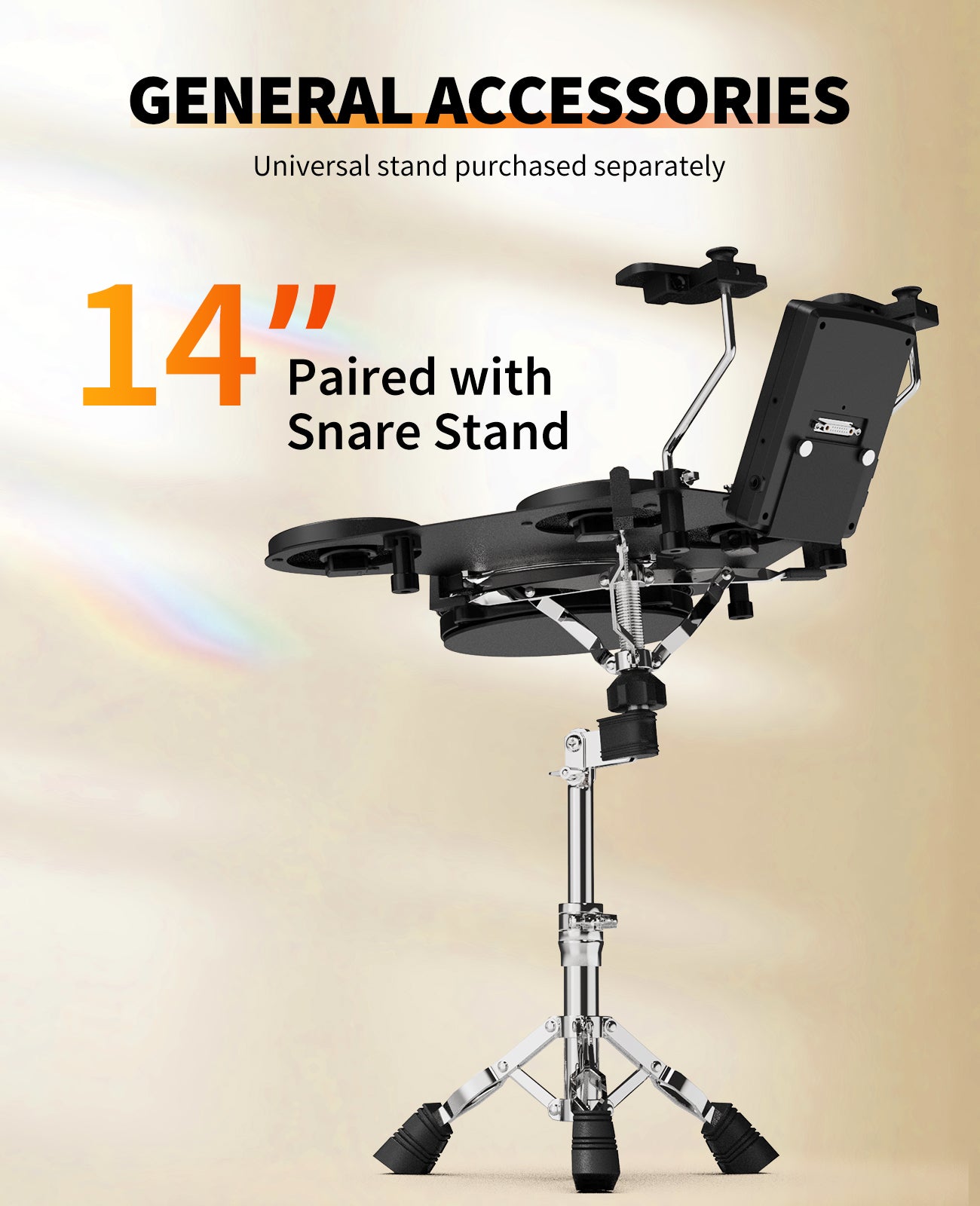 LEKATO Drum Pedal for CPD-1000 Electronic Drum