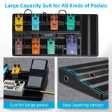 LEKATO RPB-1BK Tragetasche für Gitarrenpedalboards 