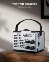 LEKATO S4 Electric Guitar Amp 10W Clean Distortion Gain Control Amp