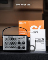 LEKATO S4 Electric Guitar Amp 10W Clean Distortion Gain Control Amp