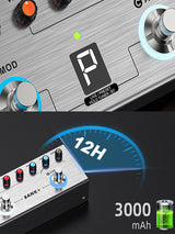 LEKATO Tank-B Bass-Effektprozessor-Pedal